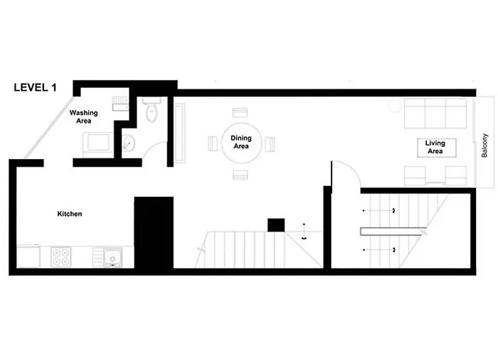 公寓 Duplex Penthouse Zona Rosa 墨西哥城